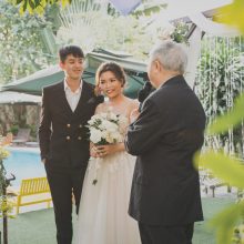 Tiệc cưới sân vườn Trâm & Quốc Anh