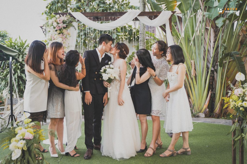 Tiệc cưới sân vườn Trâm & Quốc Anh