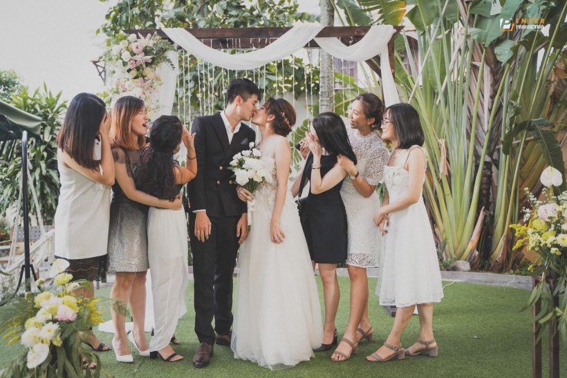 Tiệc cưới sân vườn Trâm & Quốc Anh