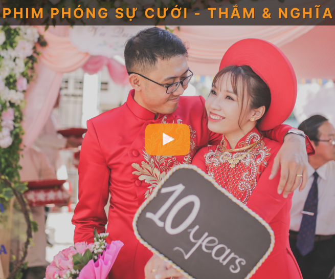 Phim phóng sự cưới Thắm & Nghĩa – Nhà hàng Grand Palace