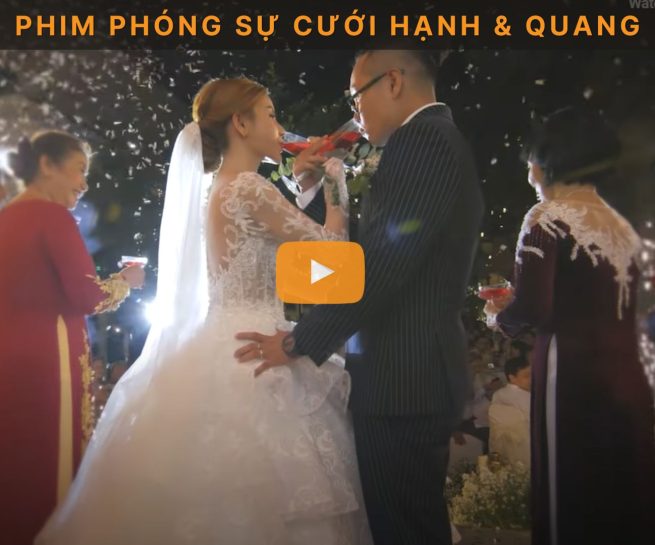 Cover phim phóng sự cưới Hạnh & Quang nhà hàng Continental Saigon