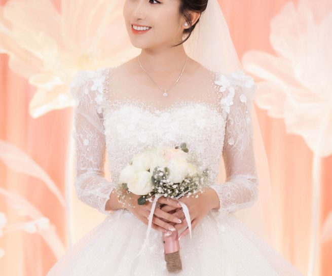 Cô dâu xinh trong ngày cưới