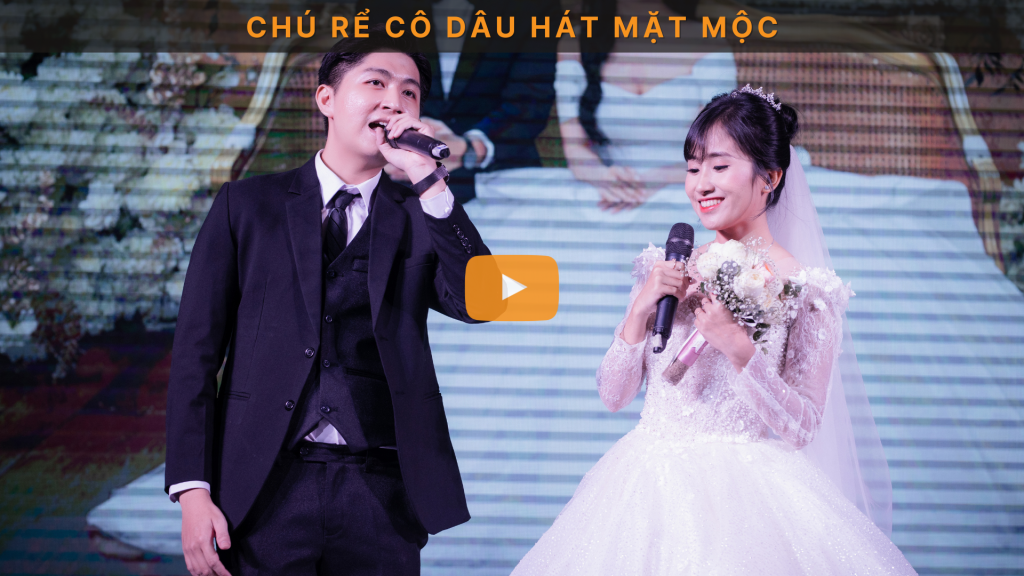 Chú rể cô dâu hát Mashup Phải Chăng em đã yêu x Falling in Love