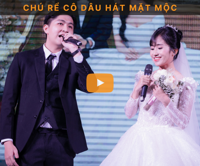 Chú rể cô dâu hát Mashup Phải Chăng em đã yêu x Falling in Love