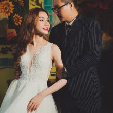 Chụp ảnh cưới studio kết hợp phim trường